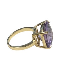 Tiffany & Co. Gold and Amethyst Sugar Stacks Ring