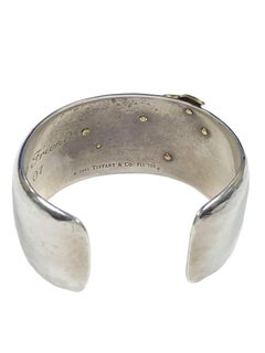 Tiffany & Co. Gold and Sterling Dragonfly Cuff Bracelet