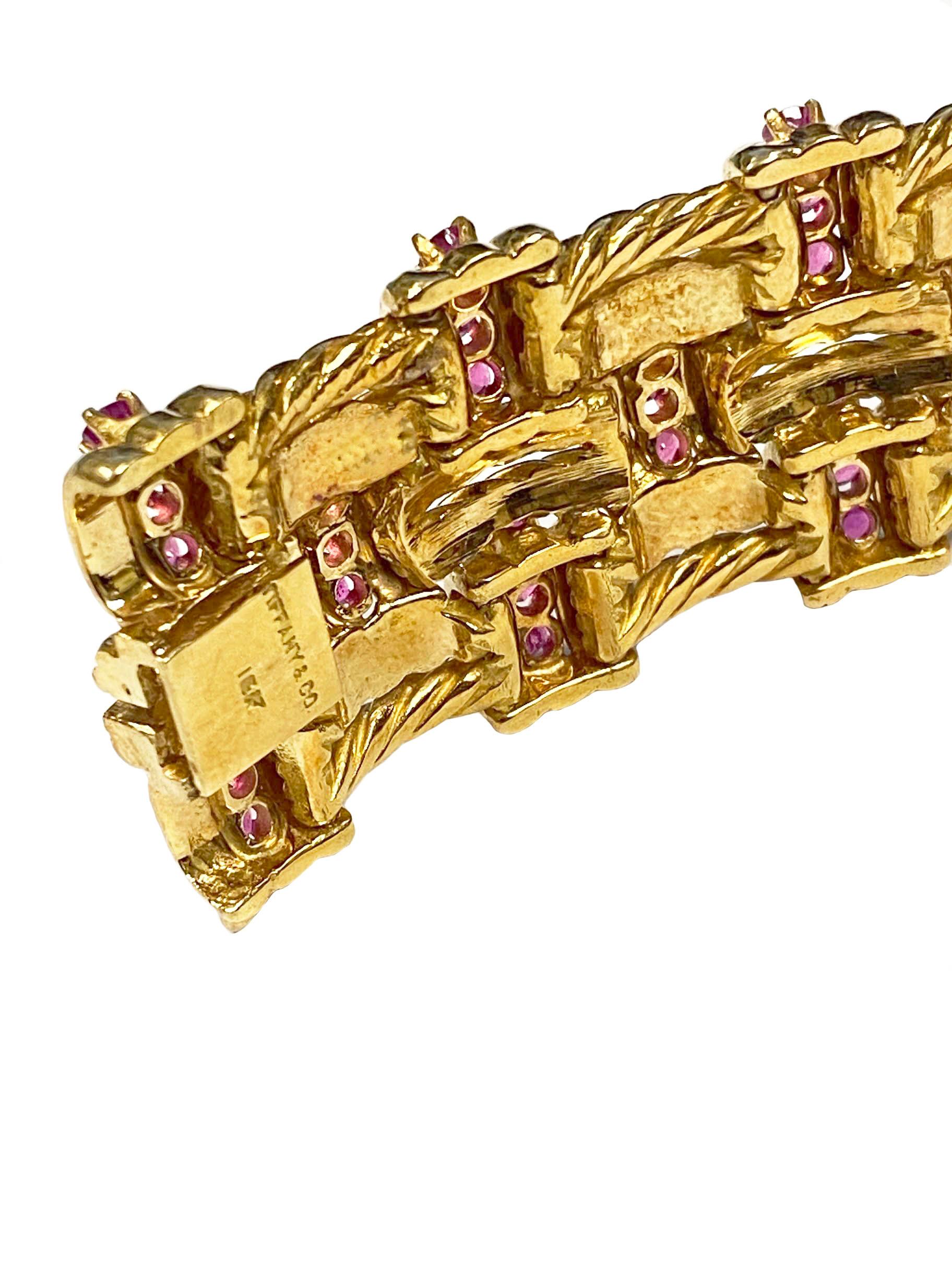 tiffany ruby bracelet