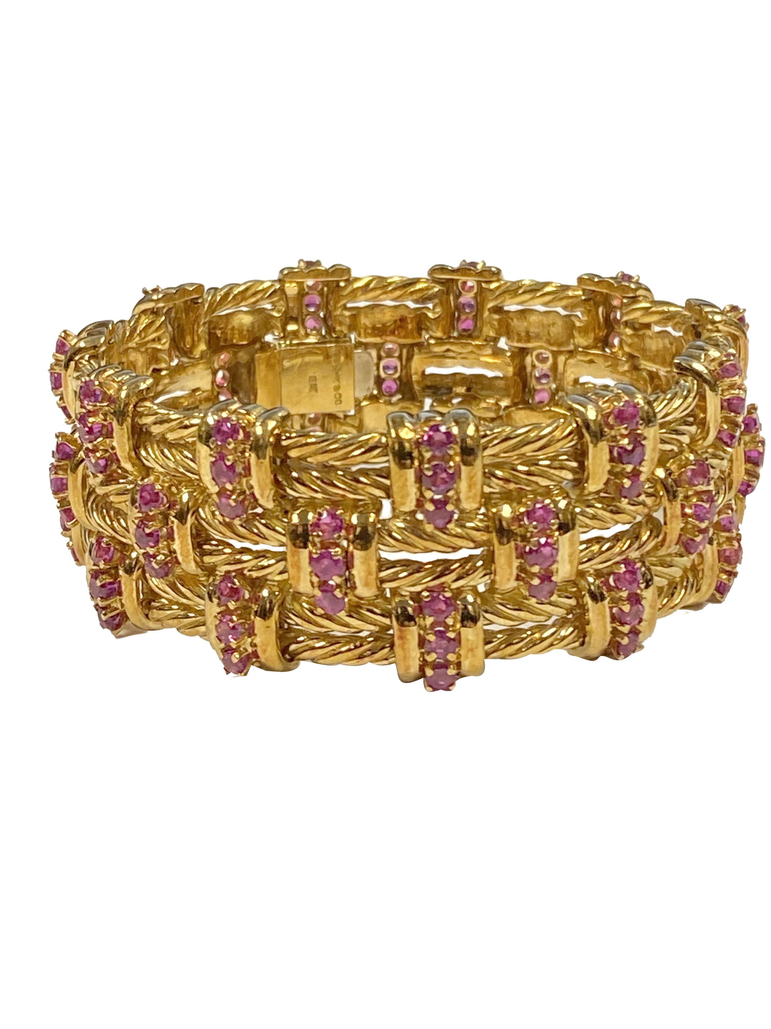 heavy gold bracelet