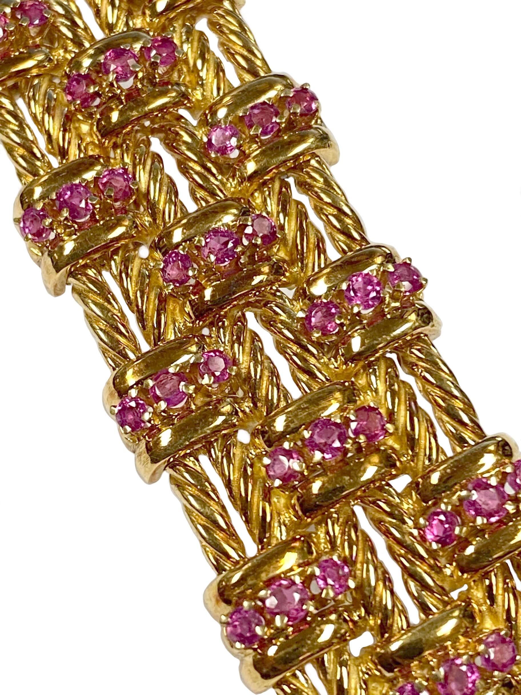 heavy bracelet gold