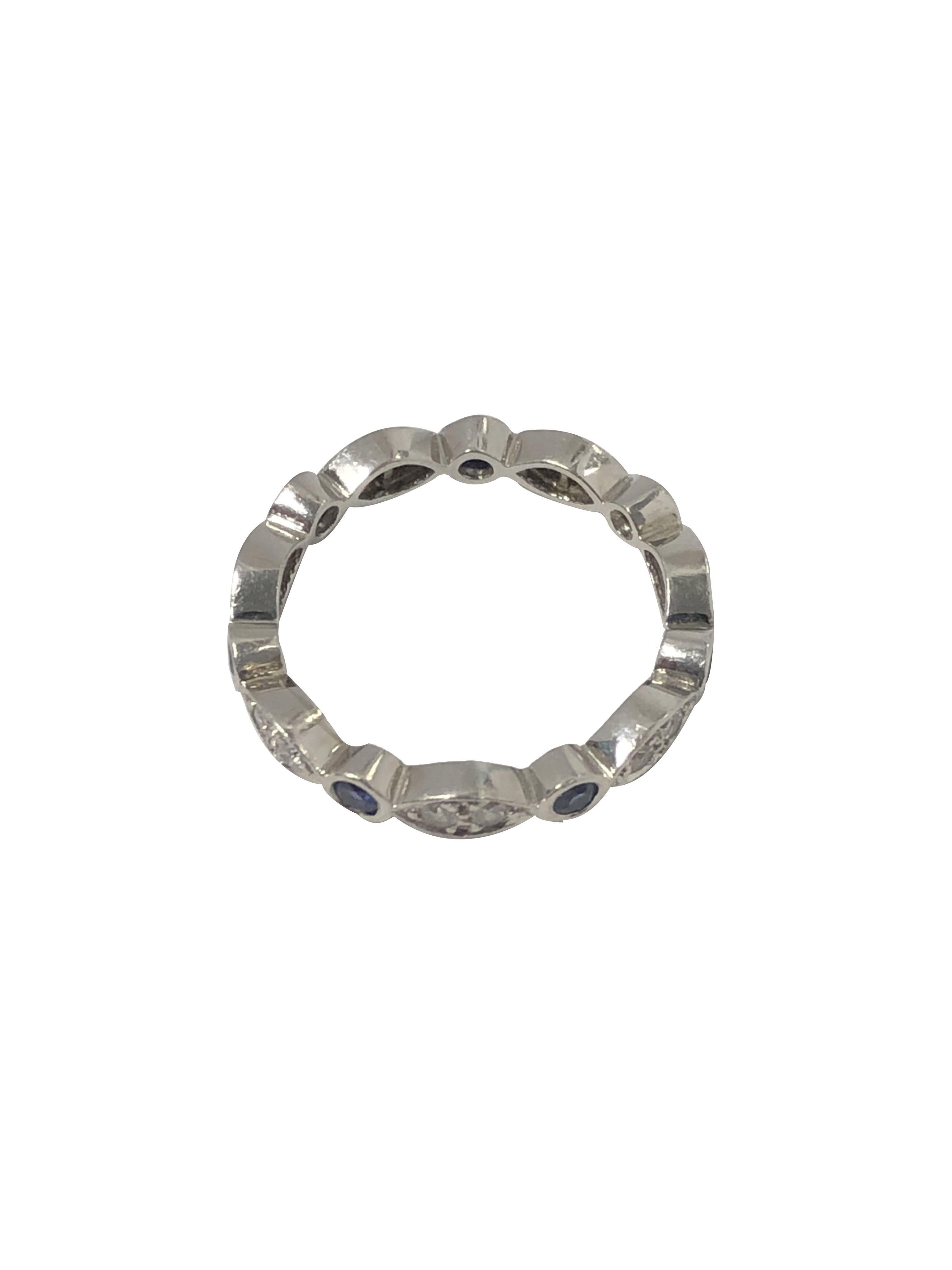 tiffany jazz ring sapphire