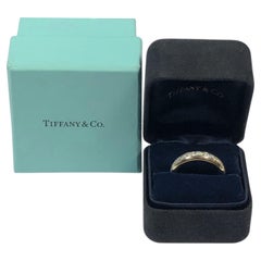 Tiffany & Company Lucida 18k Platinum Diamond Eternity Band Ring