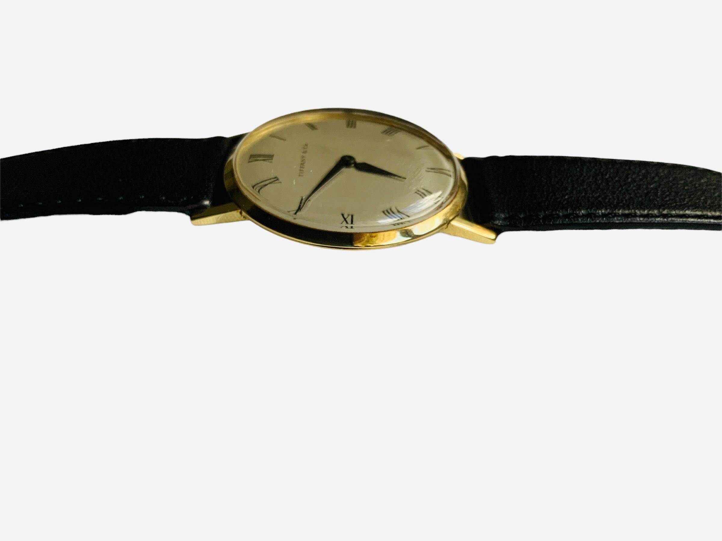 Tiffany & Company Men’s Wrist Watch  For Sale 6