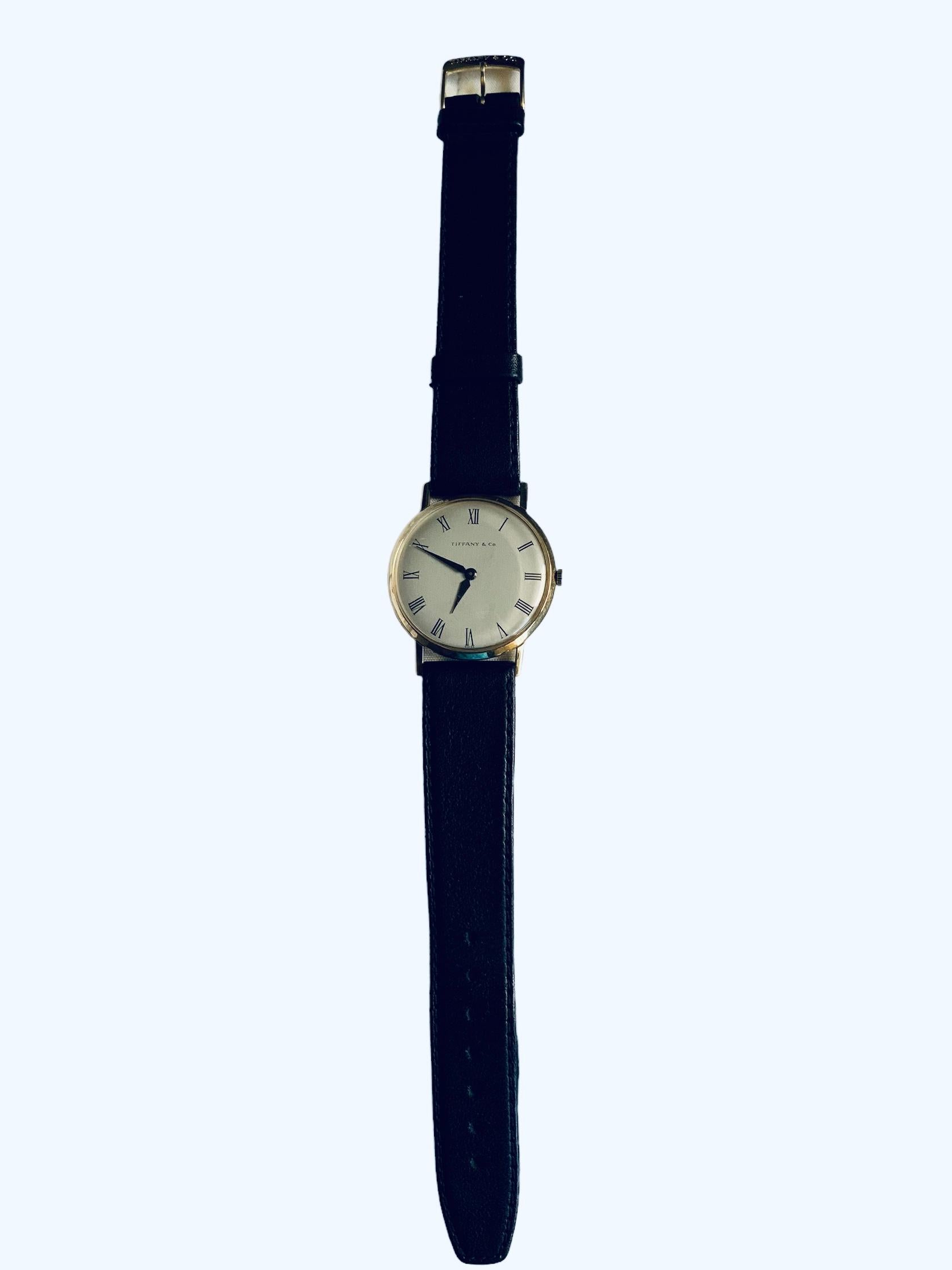 Montre-bracelet pour hommes Tiffany & Company  Bon état - En vente à Guaynabo, PR
