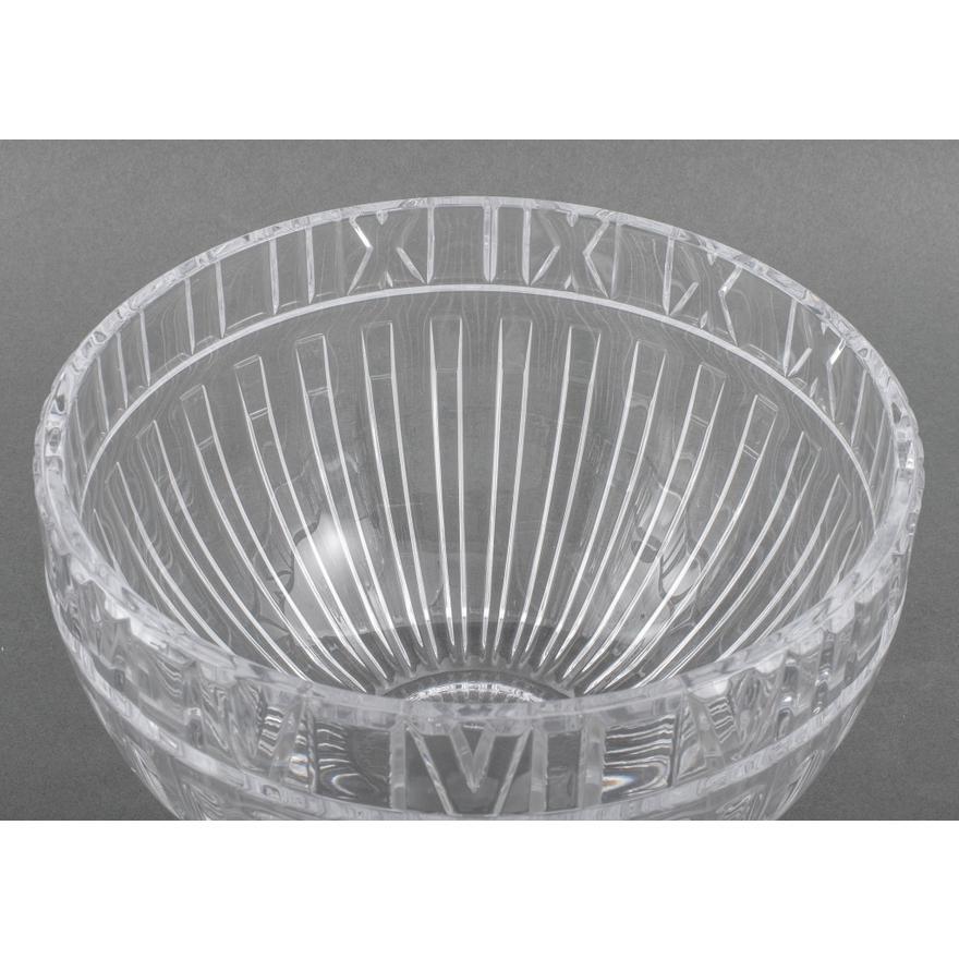 tiffany crystal bowl roman numerals