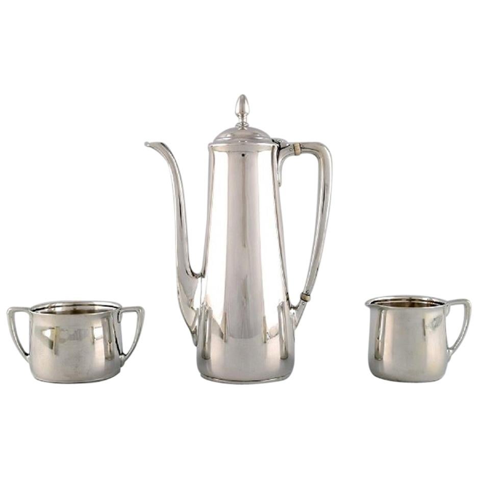 Tiffany & Company, New York, Coffee Service in Sterling Silver, Early 20th C.