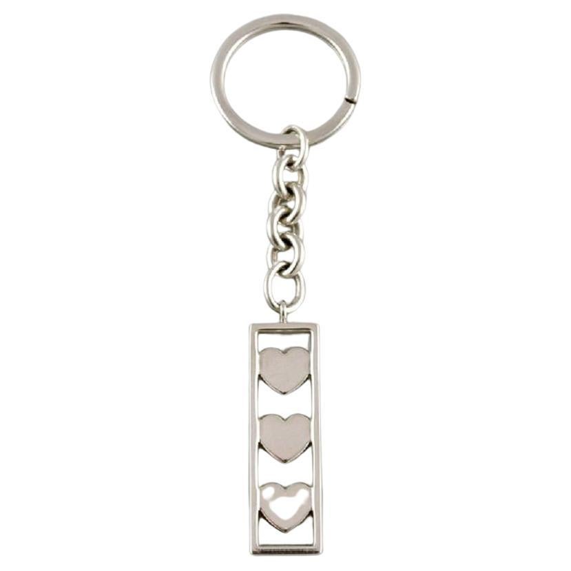 Tiffany & Co., New York, Keychain in Sterling Silver, 1970's For Sale