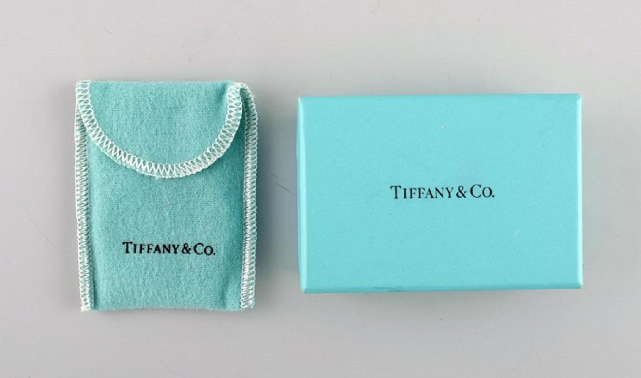 Tiffany & Company, New York, Keyring in Sterling Silver, Late 20th Century In Excellent Condition In Copenhagen, DK