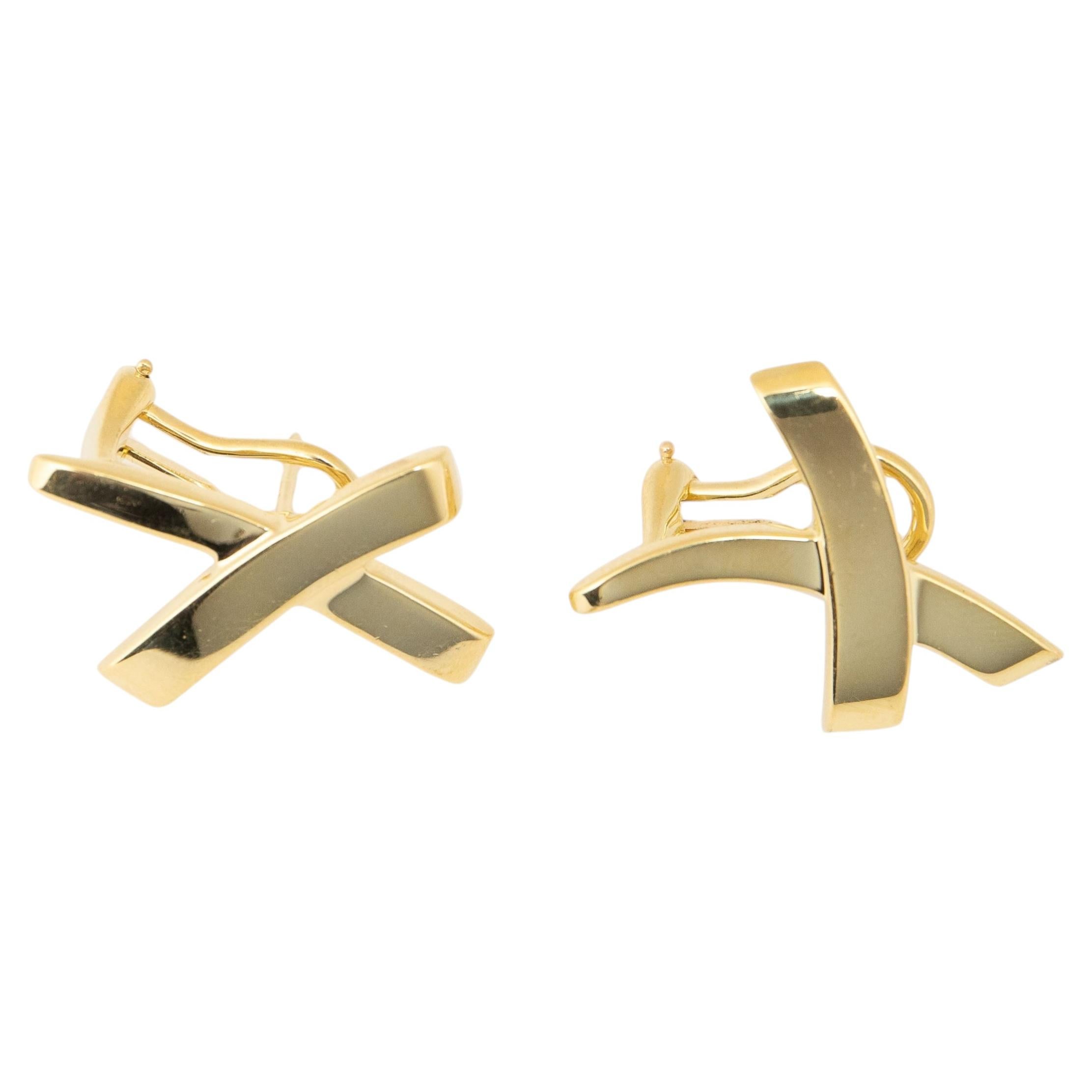 Tiffany & Company Paloma Picasso Graffiti X Earrings