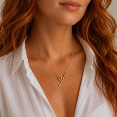 Tiffany & Company Paloma Picasso Heart & Arrow Necklace