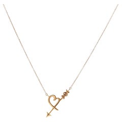 Tiffany & Company Paloma Picasso Heart & Arrow Necklace