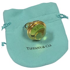 Tiffany & Company Paloma Picasso Large Impressive Citrine Cabochon Ring