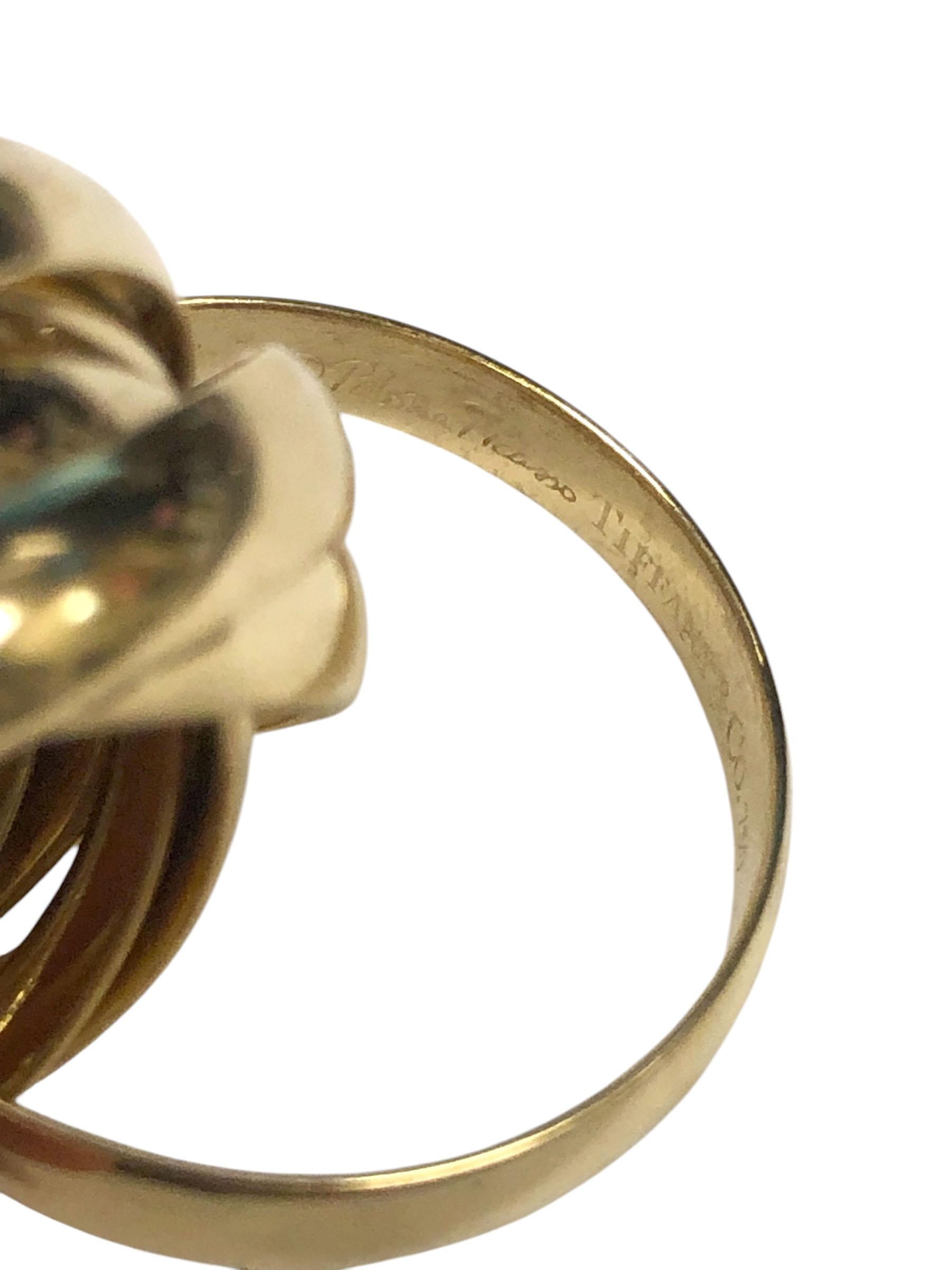 da uomo o donna Tiffany & Company Paloma Picasso in oro giallo a 9 fasce Rolle in vendita
