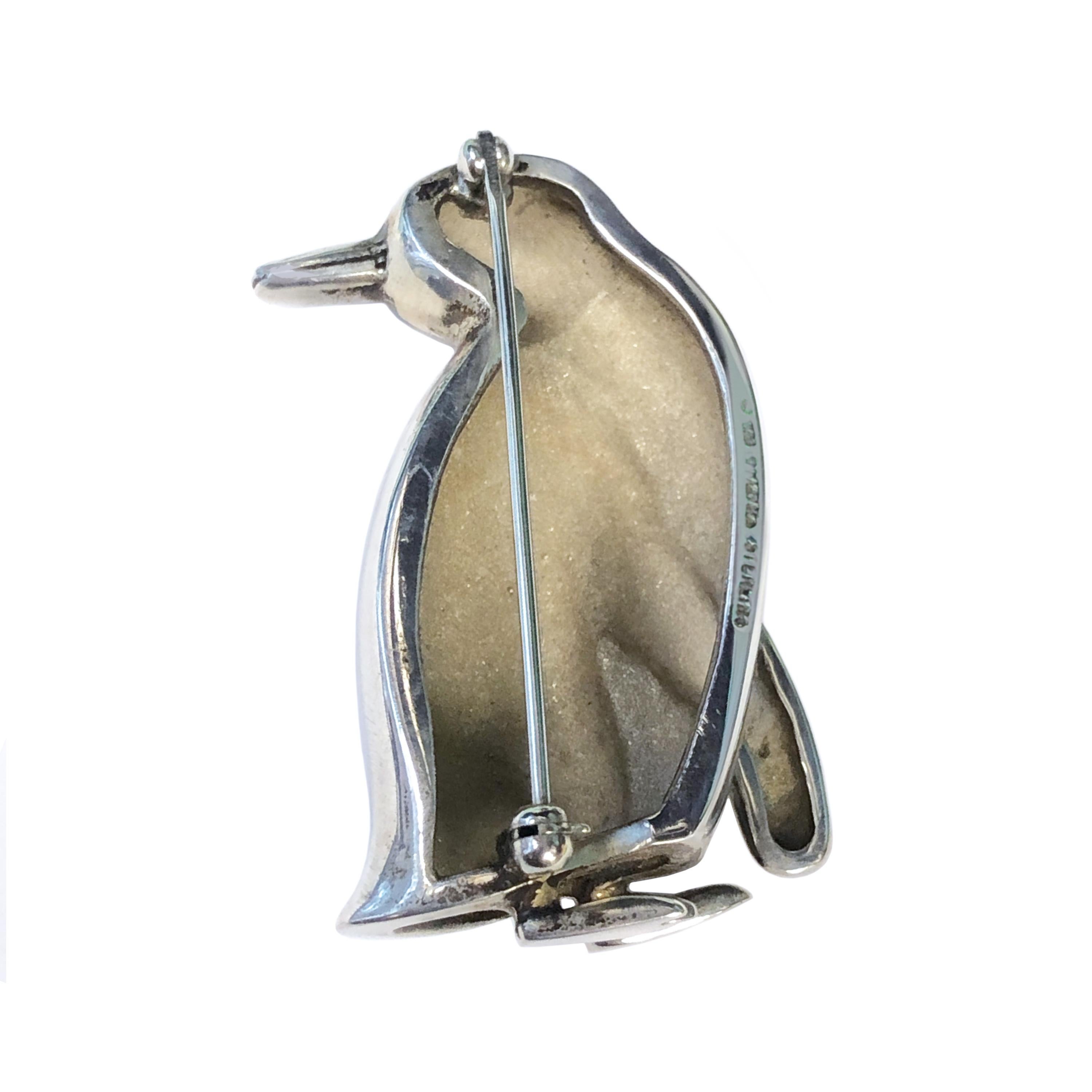 tiffany penguin brooch