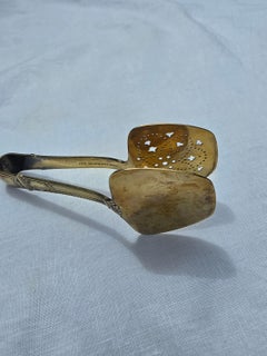 Tiffany & Company, San Lorenzo, modello del 1916, vassoio per dolci o panini, argento dorato