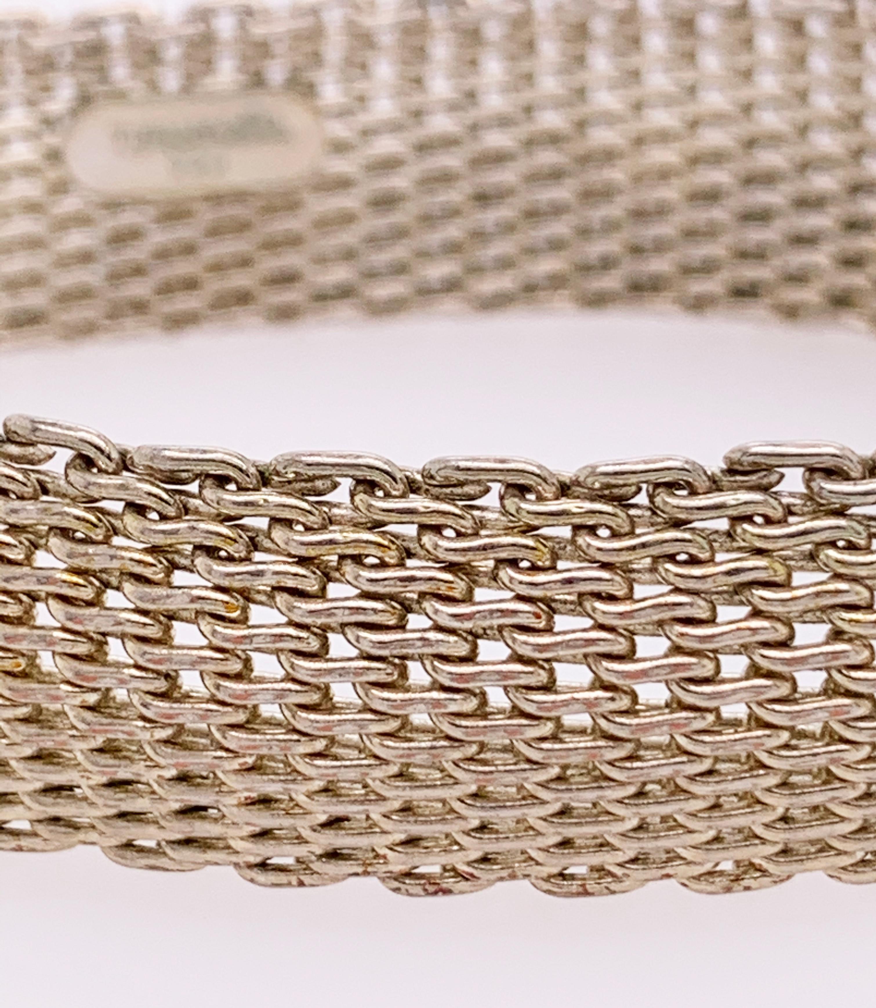 tiffany & co somerset mesh bracelet