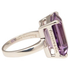 Tiffany & Company Sparkler Silver and Amethyst Ring
