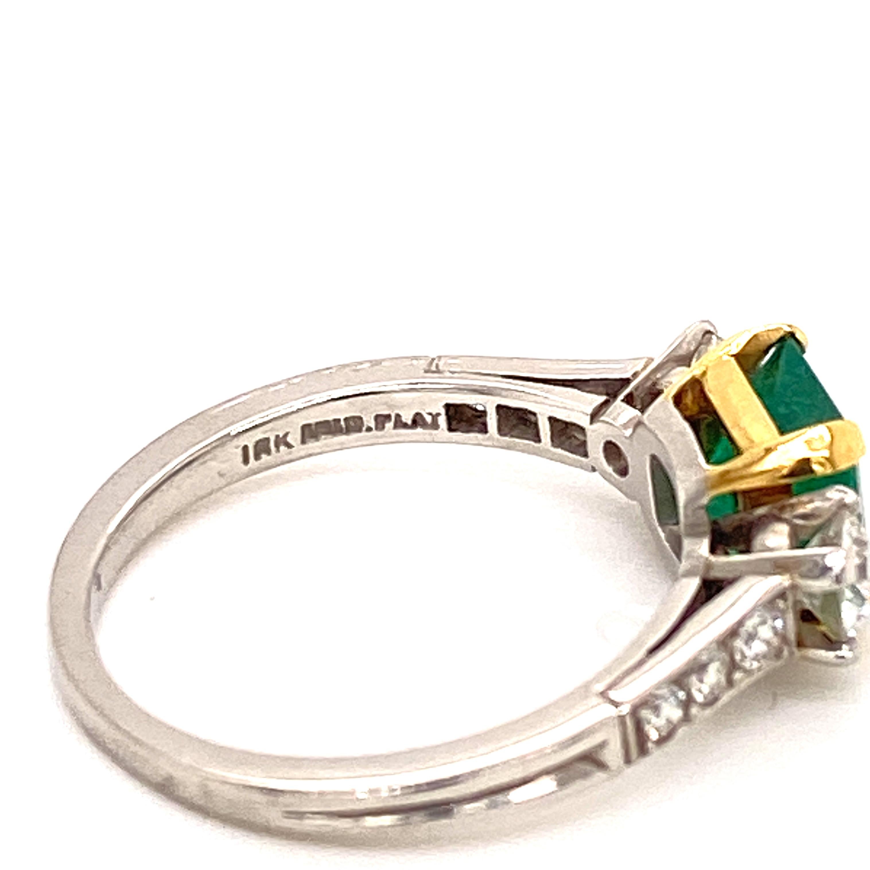 tiffany emerald ring