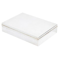 Tiffany & Company Sterling Silver Cigar Box with Cedar Lining