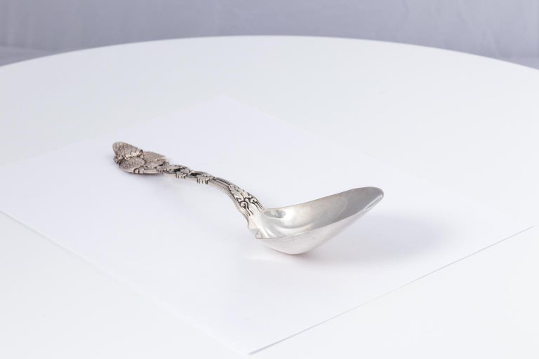 Tiffany and Company Sterling Silver Serving Spoon, circa 1875 For Sale at 1stDibs