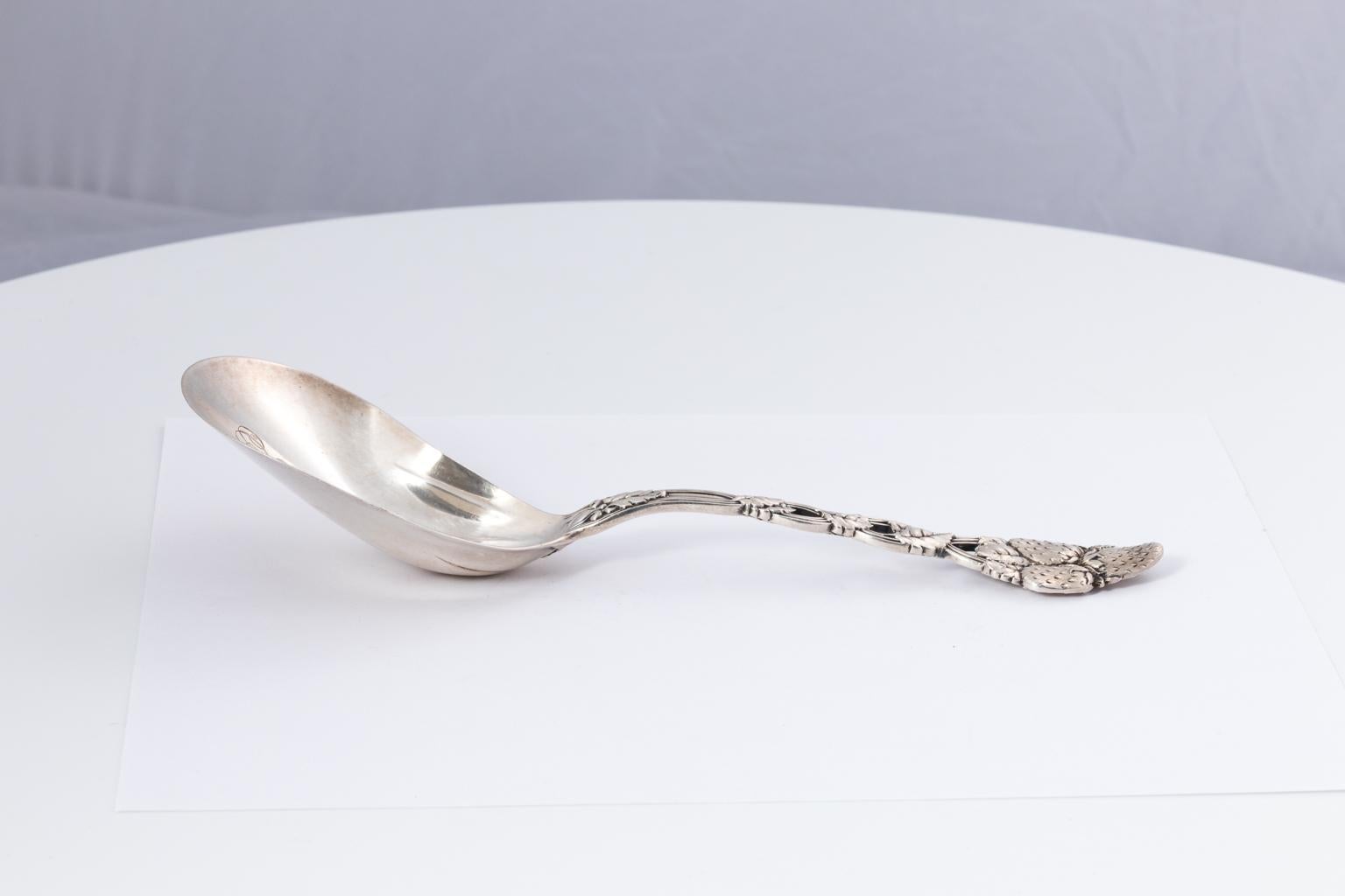 19th Century Tiffany & Company Sterling Silver Serving Spoon, circa 1875 For Sale
