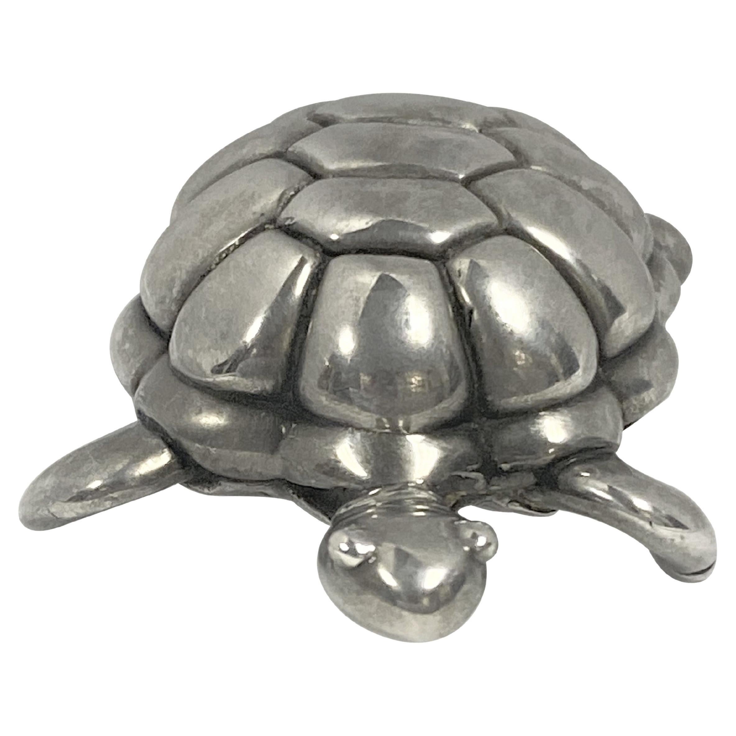 Tiffany & Co. Sterling Turtle Paper Weight