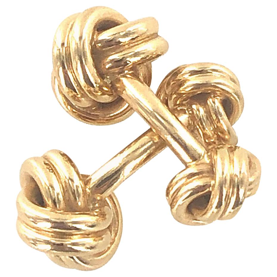 tiffany double knot cufflinks