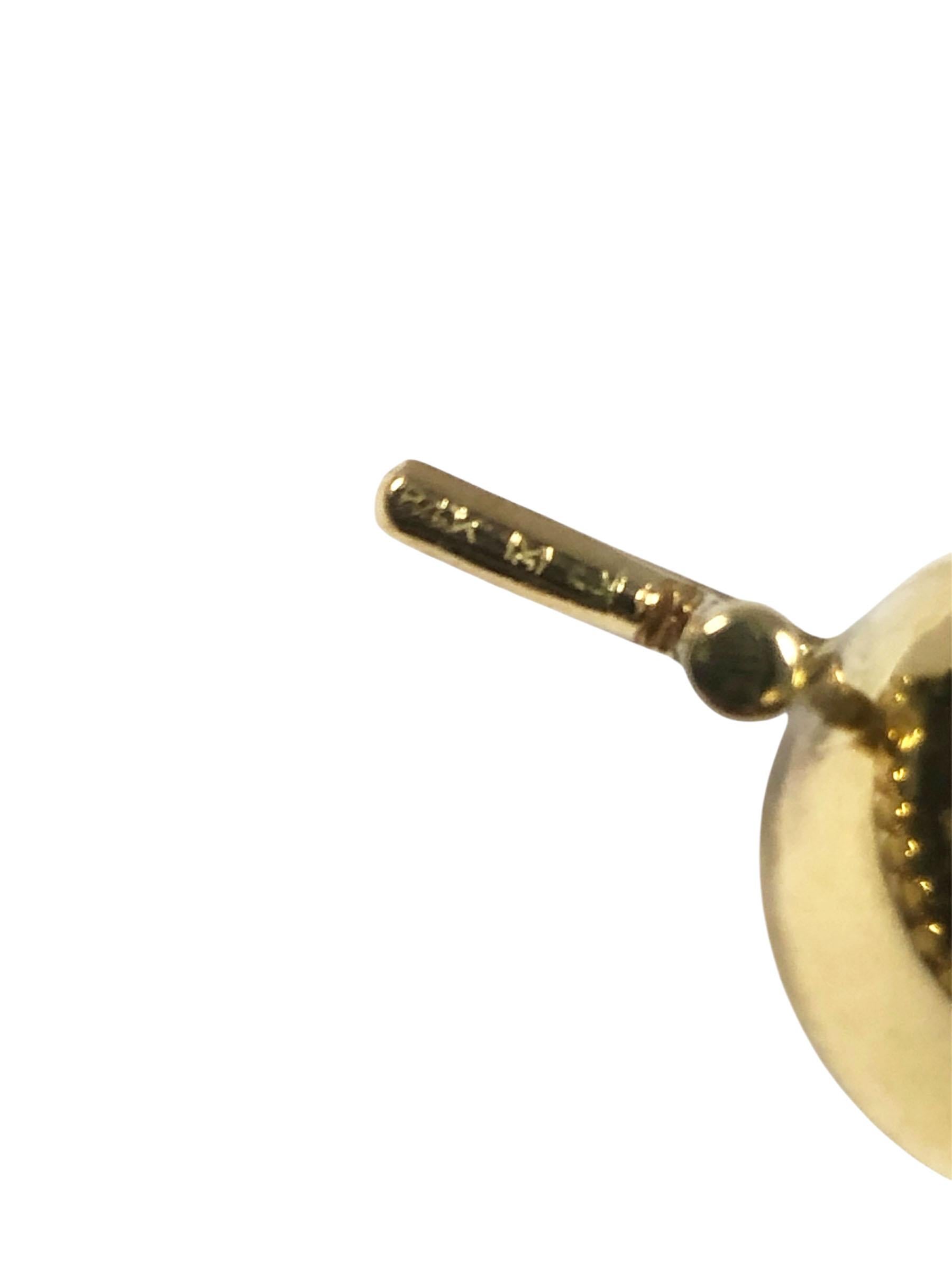 Tiffany & Company Vintage Collana con grandi perle d'oro in vendita 1