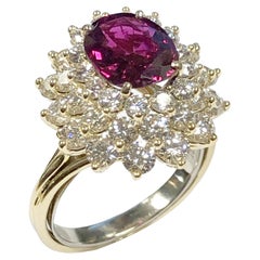 Tiffany & Company Vintage Ruby and Diamond Ring