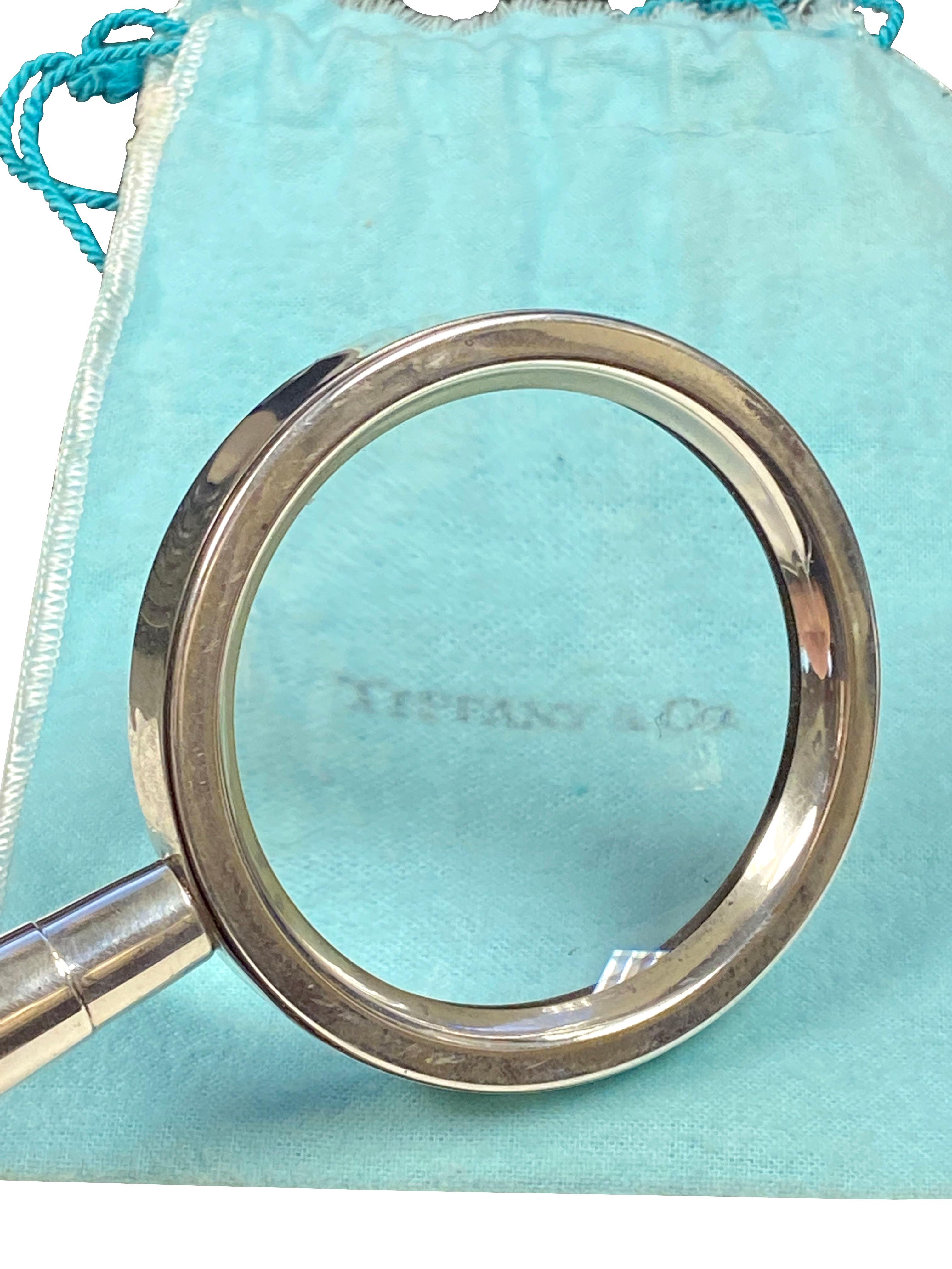 tiffany magnifying glass necklace
