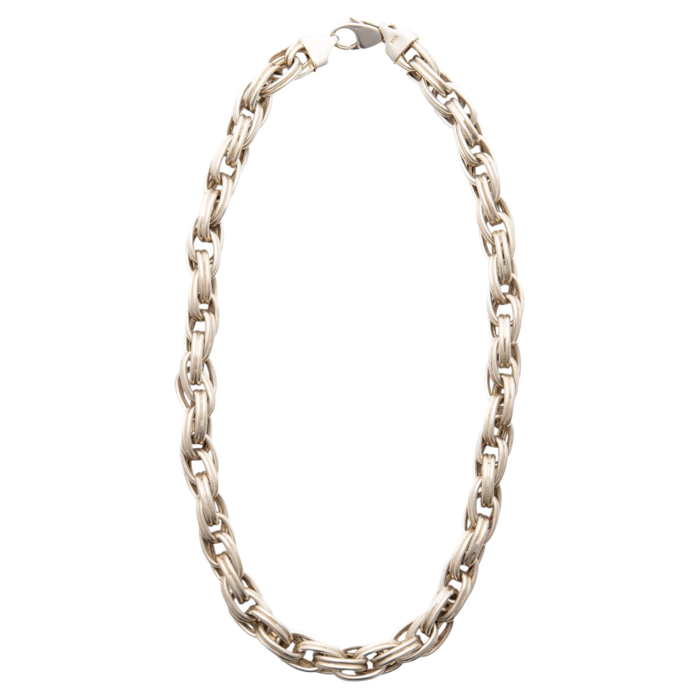 Tiffany & Company Collar de Esterlina Vintage Chian