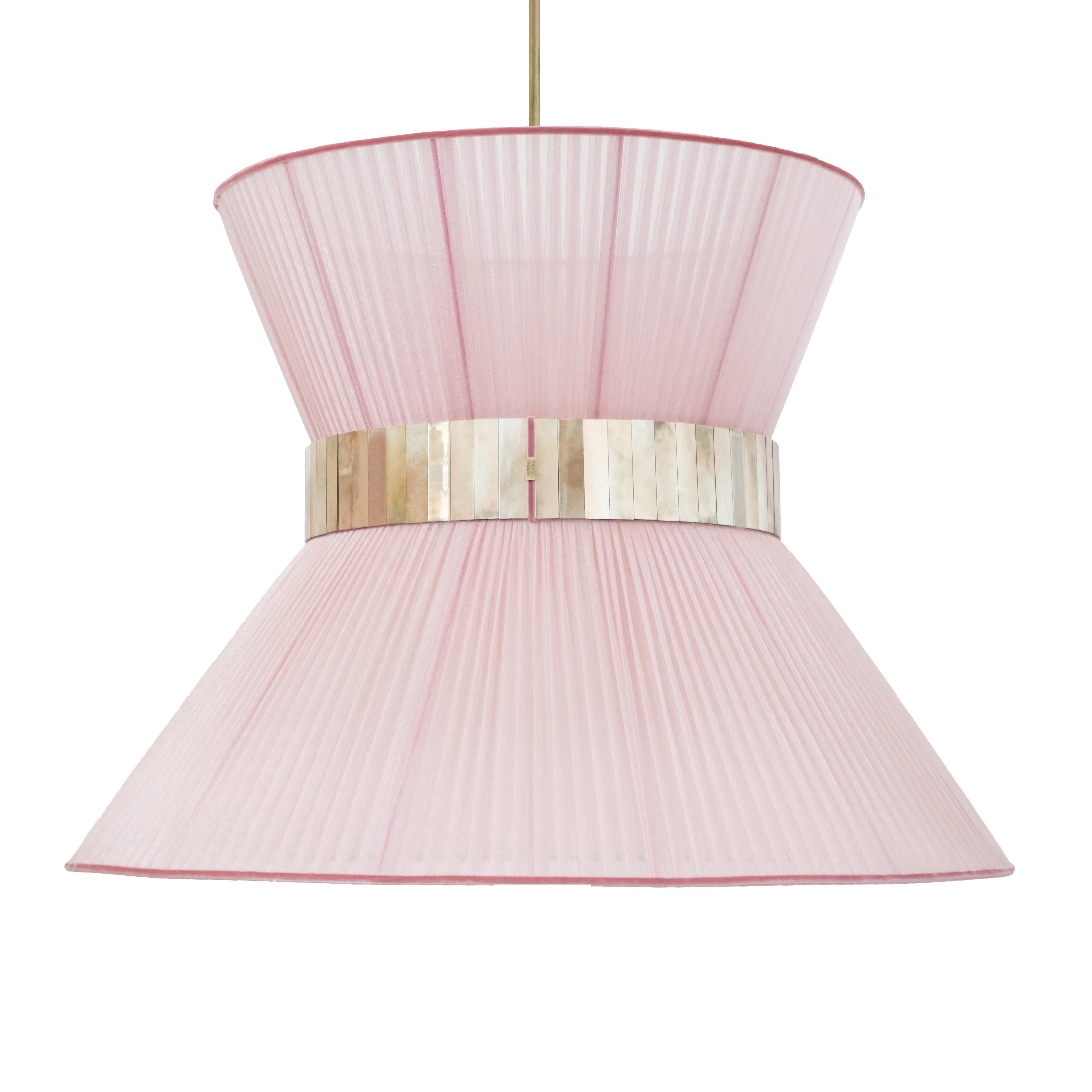 blush pink pendant light