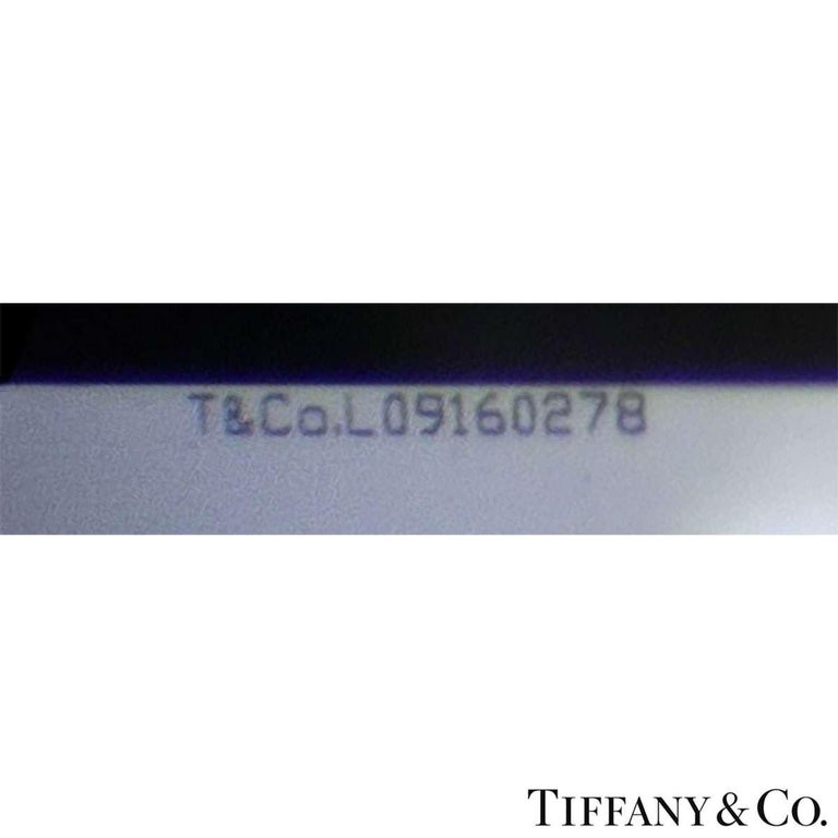 Tiffany & Co.Platinum Lucida Cut Diamond Ring 1.61ct H/IF For Sale 1