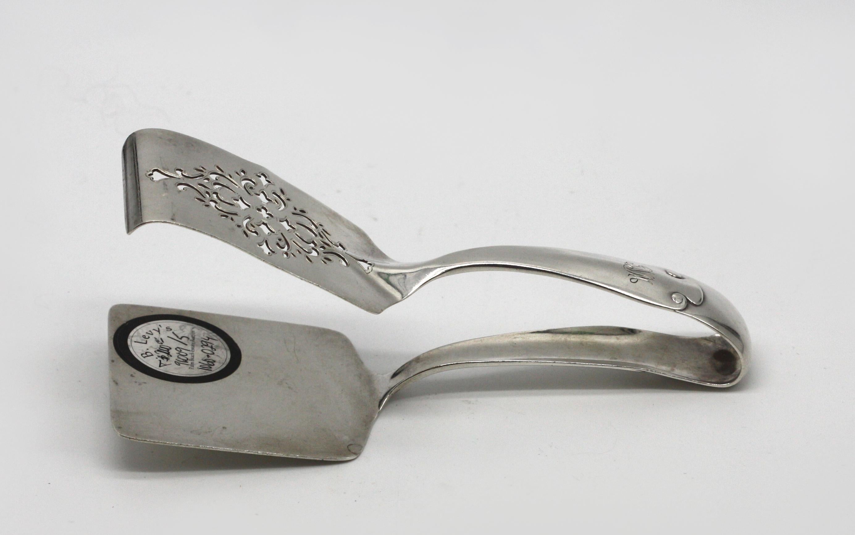 20th Century Tiffany & Co.Sterling Silver Asparagus Server For Sale
