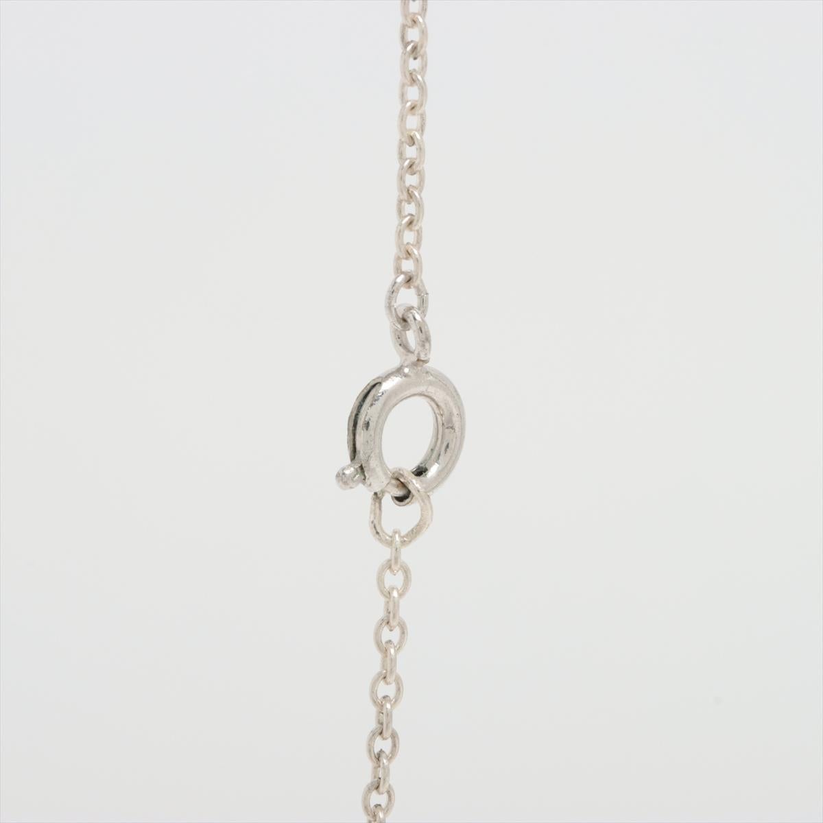 Tiffany & Co.Triple Ribbon Bow zweifarbige Anhänger-Halskette Damen im Angebot