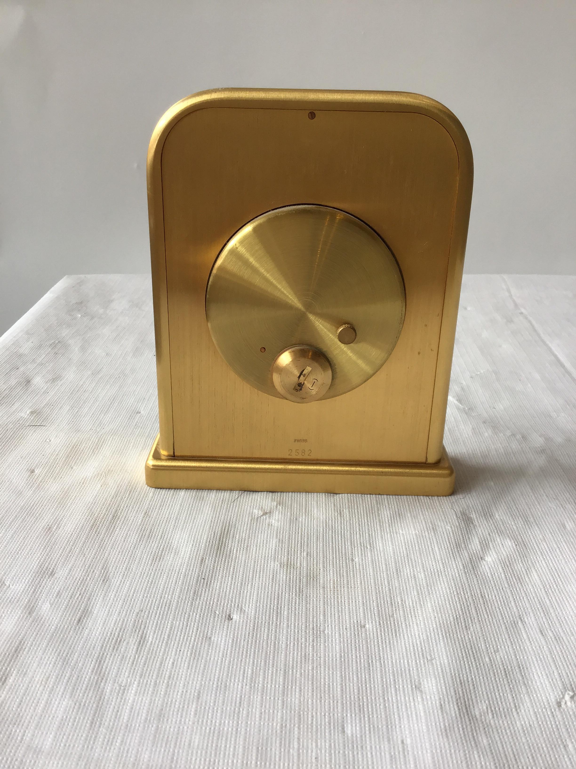 tiffany desk clock
