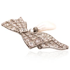Tiffany, Diamond Bow Brooch