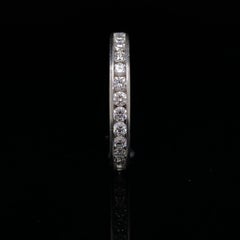 Tiffany & Co. Diamond Full Eternity Ring Platinum