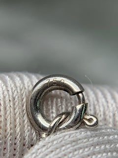 Tiffany Diamond Platinum Keys Daisy Key Pendant Necklace Size L