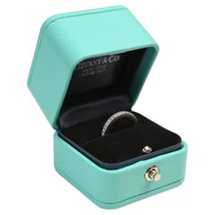 Tiffany Diamond Wedding Band. 0.70TCW Diamond Platinum Fully Eternity Band