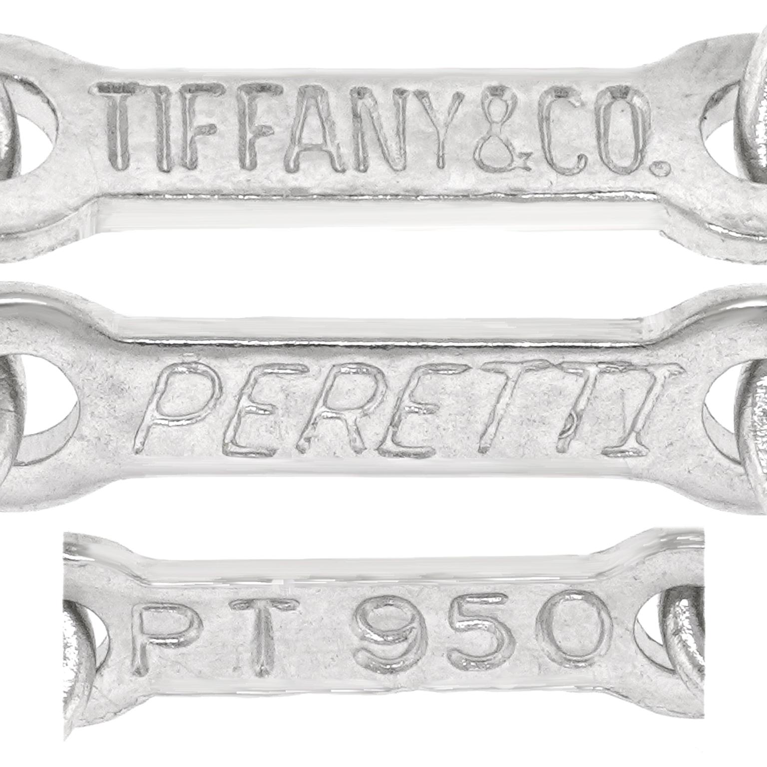 Women's Tiffany Diamonds by the Yard Platinum Necklace