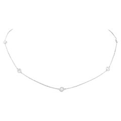 Tiffany Diamonds by the Yard Platinum Necklace
