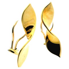 Orecchini Tiffany  Clip-back a forma di fiocco ritorto.