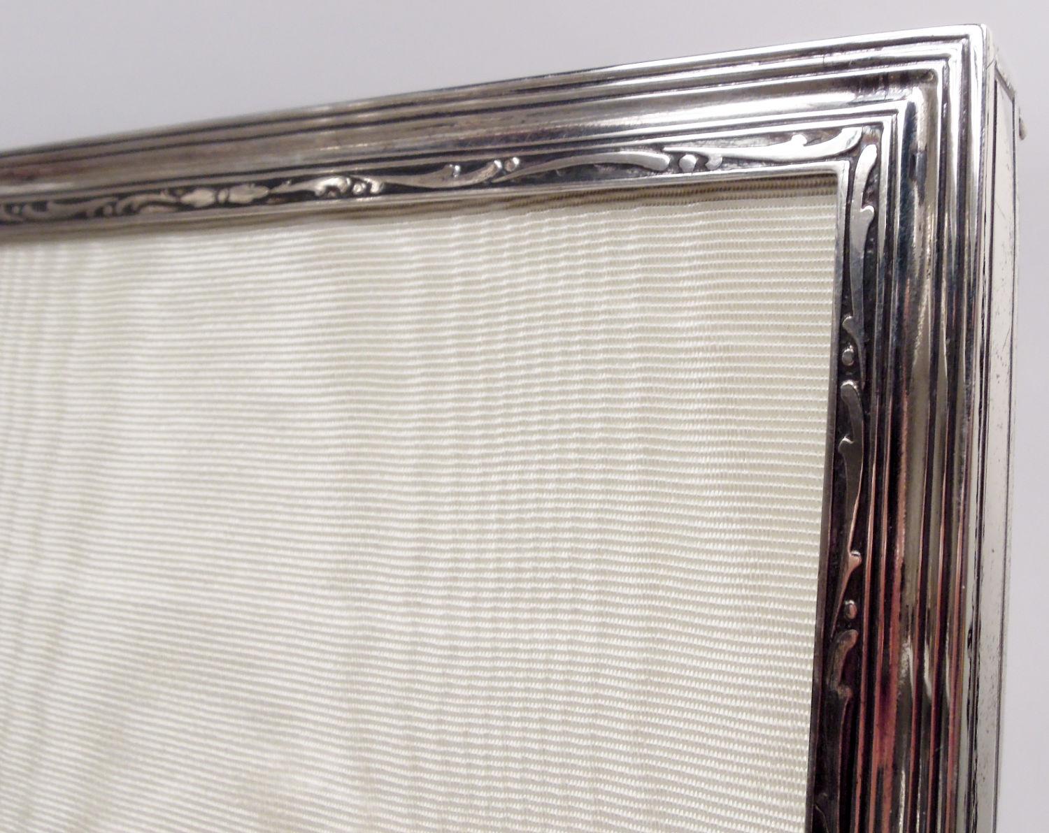 Tiffany Edwardian Classical Picture Frame on Adjustable Stand In Good Condition For Sale In New York, NY