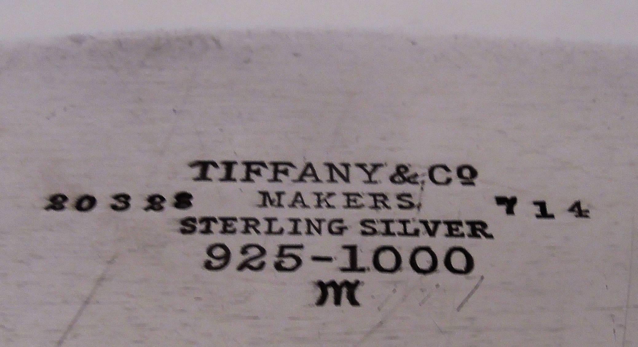 Tiffany Edwardian Classical Sterling Silver Gravy Boat on Stand 6