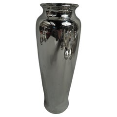 Tiffany Edwardian Modern Sterling Silver Vase