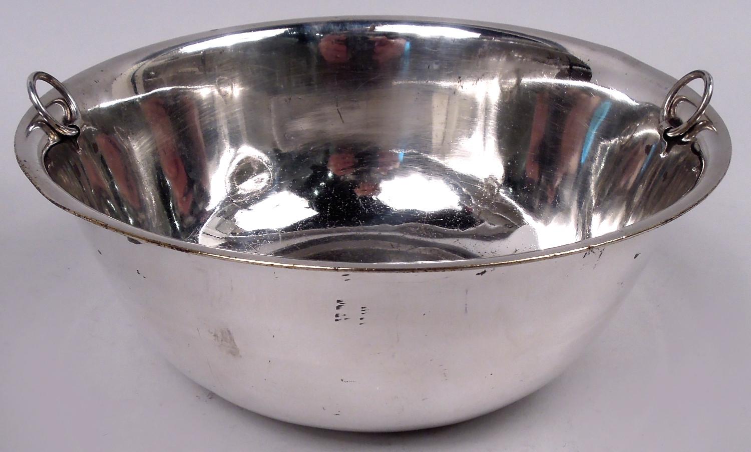Americano Cestino di more in argento Tiffany Edwardian con un sacco di fascino in vendita