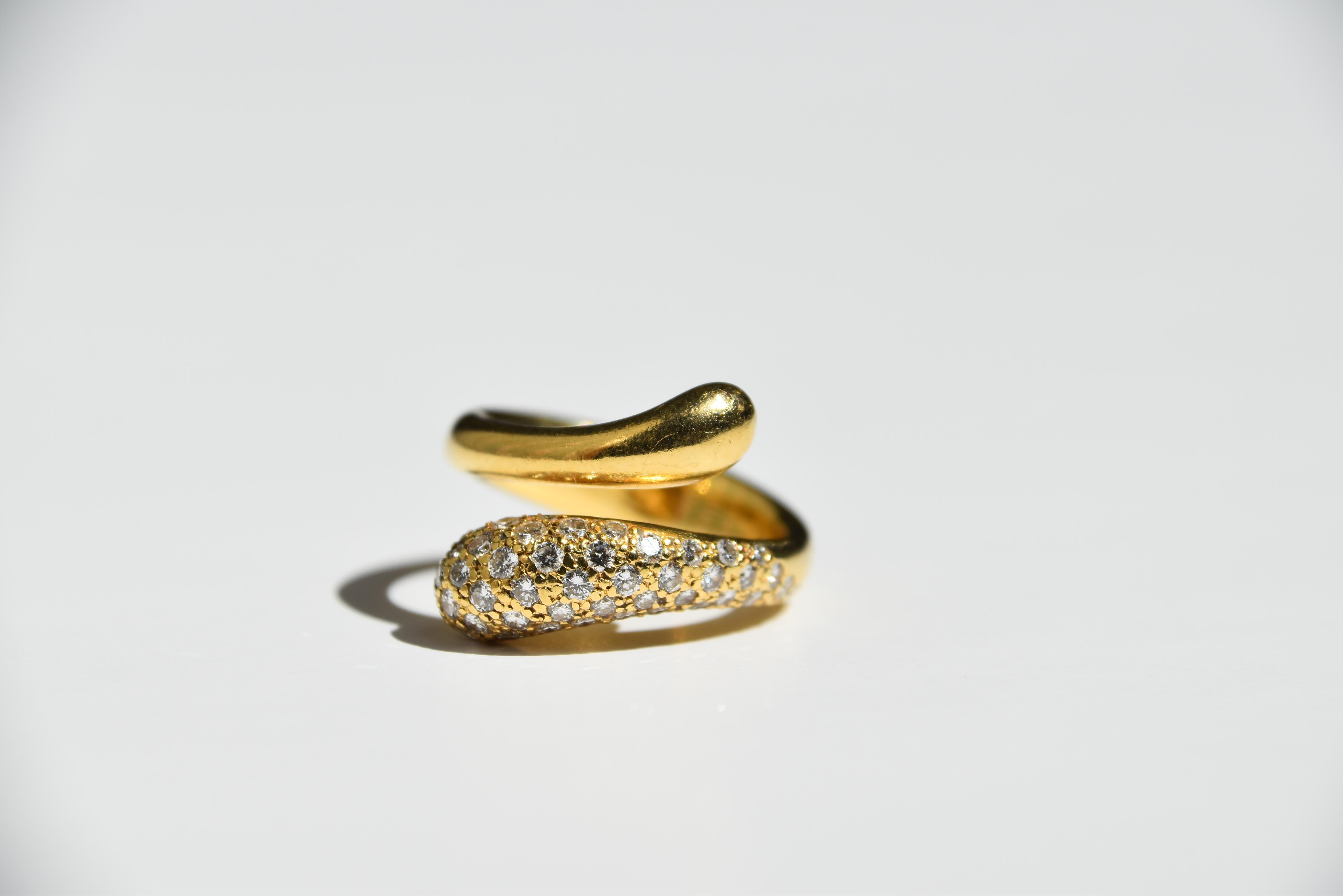 Anello a goccia Tiffany Elsa Peretti in vendita 1