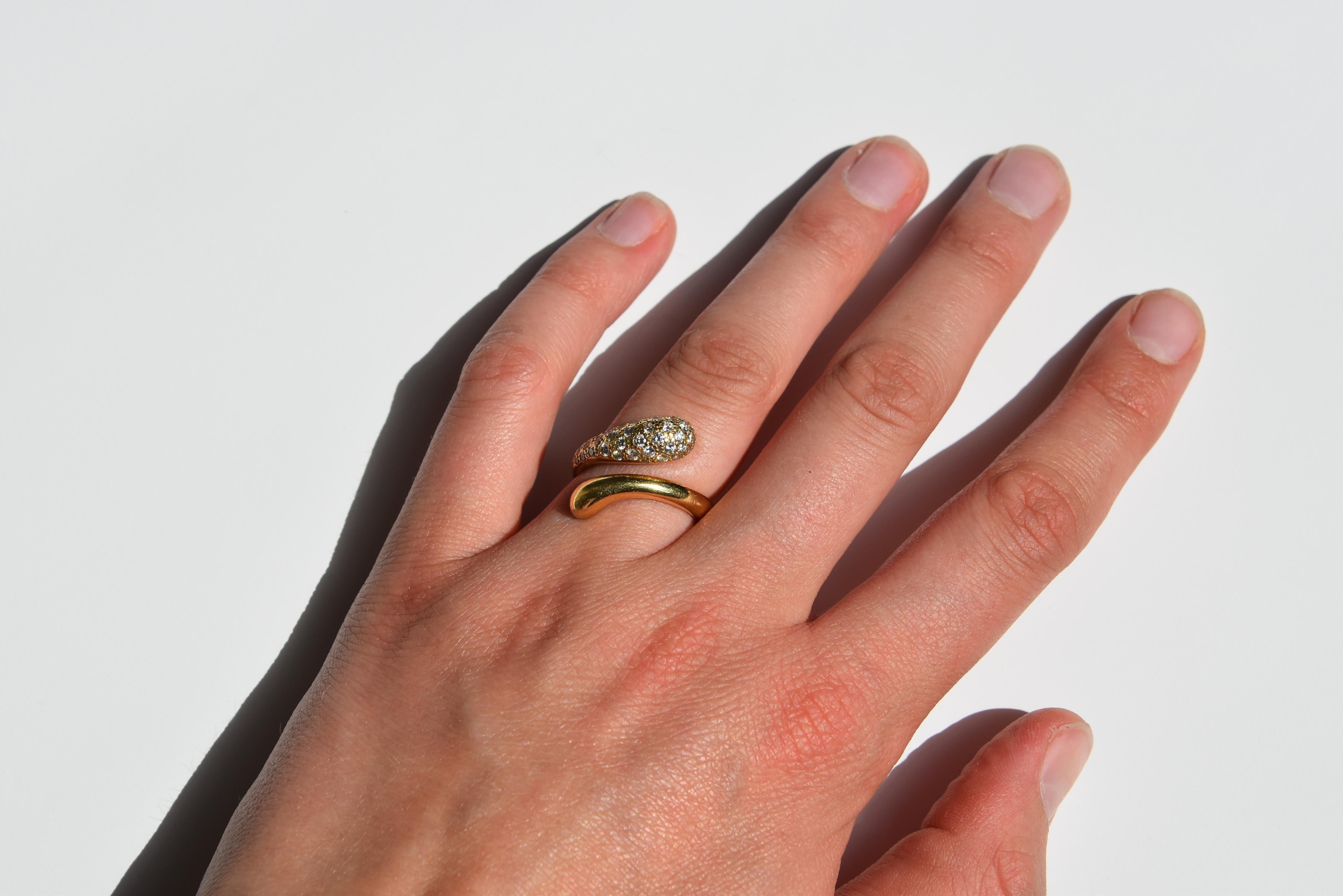 Anello a goccia Tiffany Elsa Peretti in vendita 2